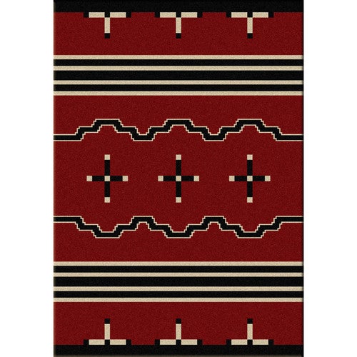 Big Chief Red Rug Collection