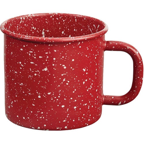 Lodge Red Mugs - Set of 4