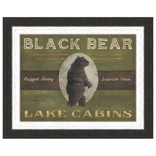Lodge Sign V Framed Print
