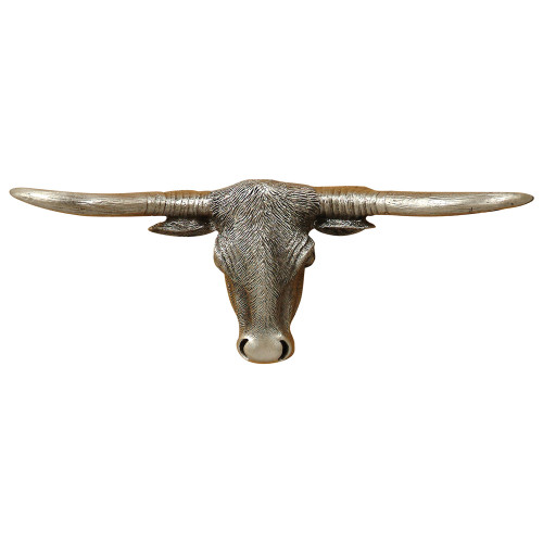Longhorn Metal Cabinet Pull - Set of 2