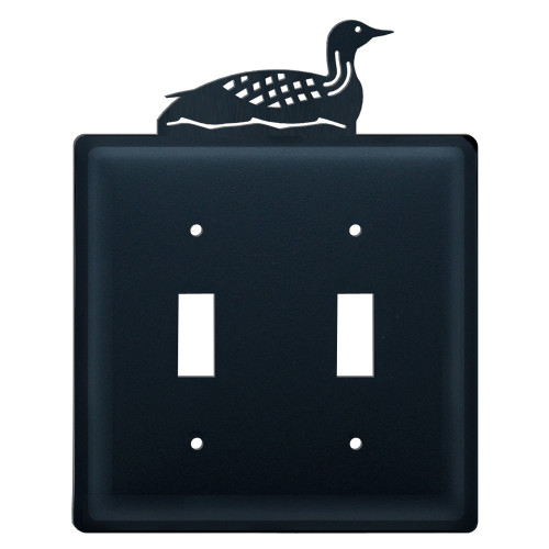 Loon Double Switch Cover
