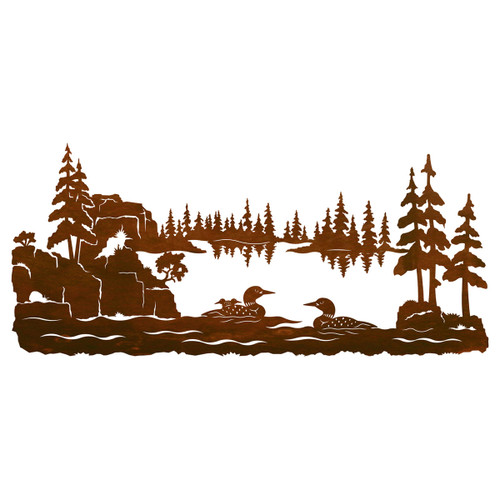 Loon Wall Art - 57 Inch