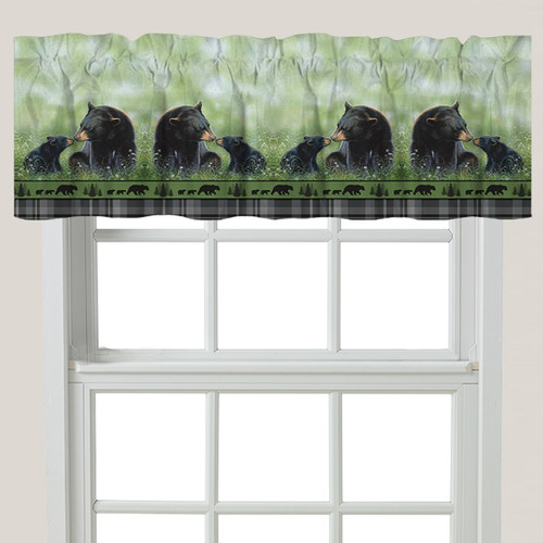 Loving Bears Window Valance