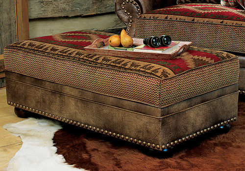 Northern Trails Bear Large Storage Ottoman