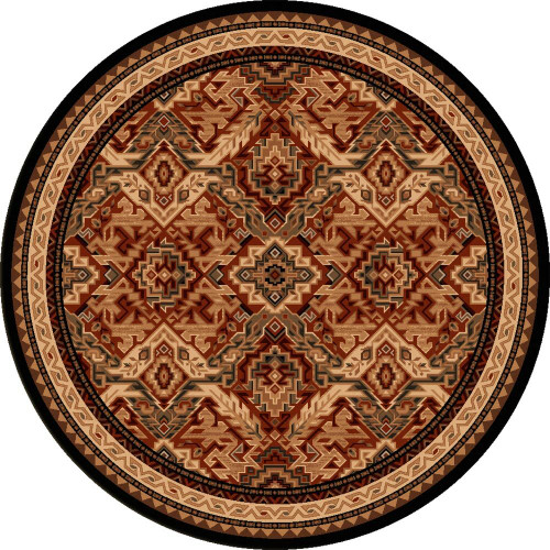 Manor Lodge Rug - 8 Ft. Round