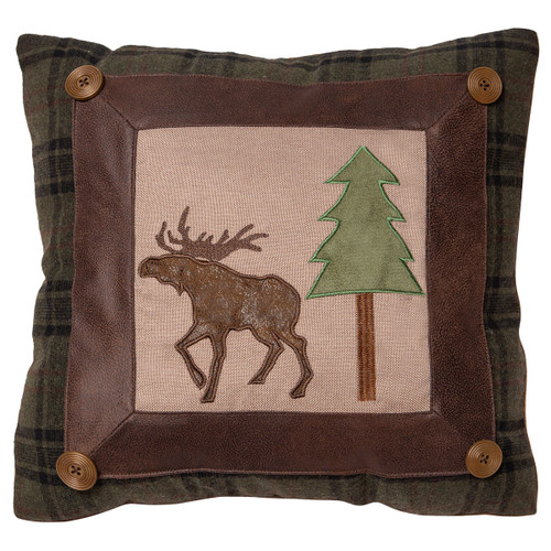 Meandering Moose Pillow