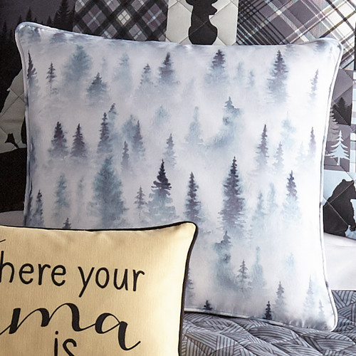 Misty Forest Pillow