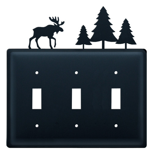 Moose & Pines Triple Switch Cover