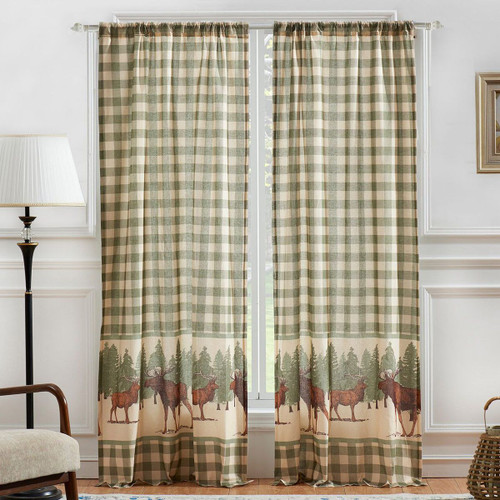 Moose Bend Lined Drape Set