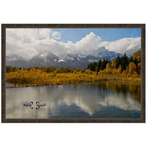 Mountain Reflections Canvas Art