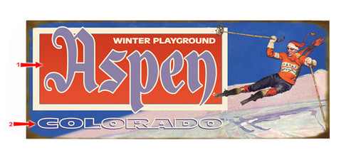 Winter Playground Sign