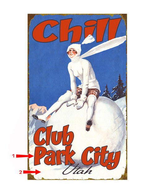 Chill Lodge Sign