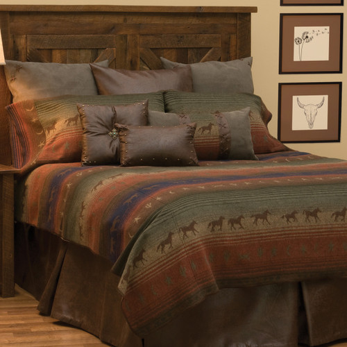 Mustang Canyon II Bedspread - Super Queen