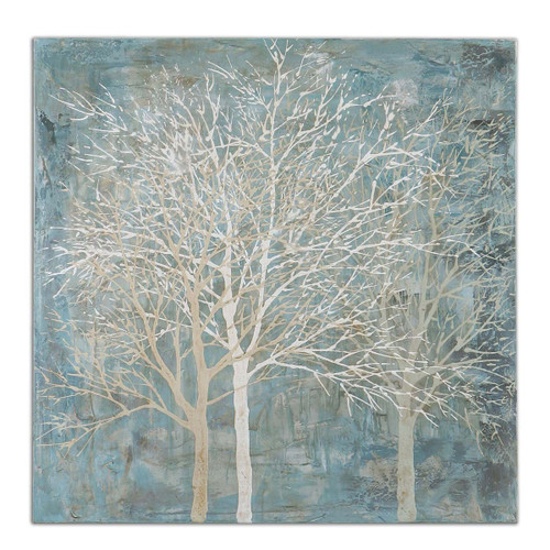 Muted Silhouette Canvas Wall Art