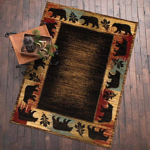 Oak Hill Bears Rug - 8 x 10