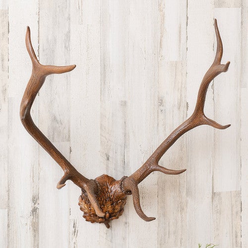 Oak Leaf Antler Mount