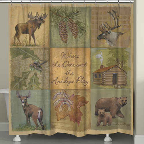 On the Range Shower Curtain