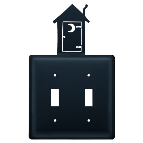 Outhouse Double Switch Cover
