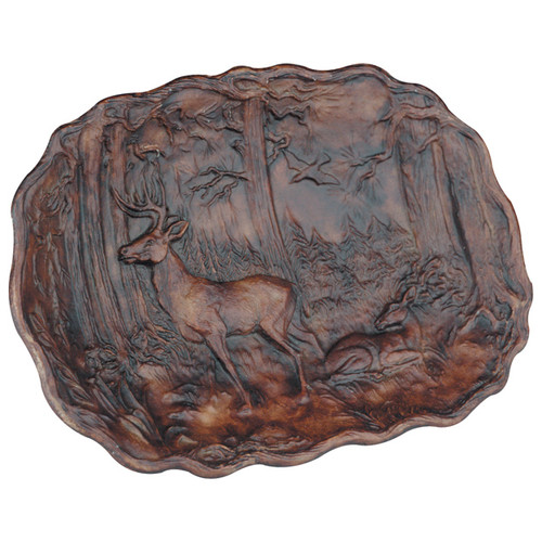 Oval Deer Bowl