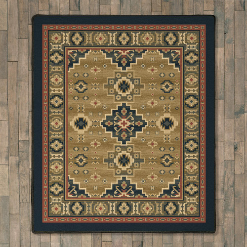 Painted Desert Rug - 11 x 13