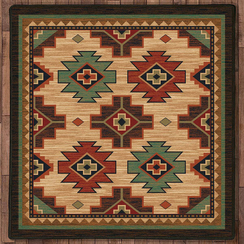 Pecos Valley Rug - 8 Ft. Square