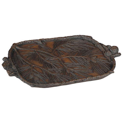 Pine Bough Decorative Tray