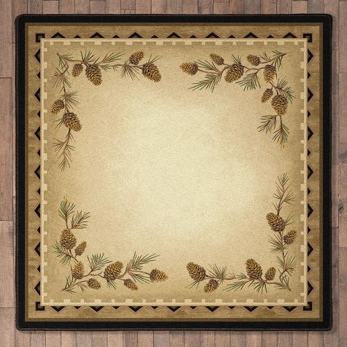 Pine Canyon Trails Rug - 8 Ft. Square