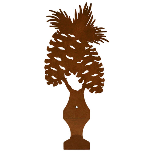 Pine Cone Small Drape Rod Bracket