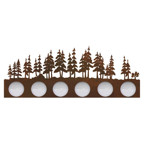 Pine Forest Vanity Light - 6 Light