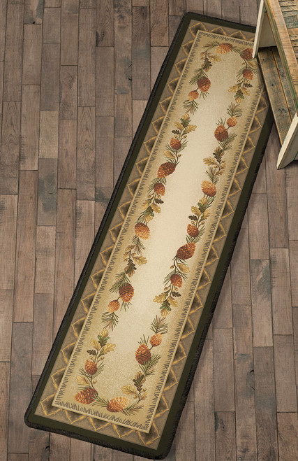Pine Glow Rug - 2 x 8