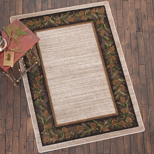 Pine Grove Natural Rug - 5 x 8