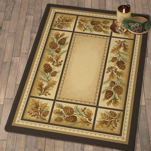 Pine Mansions Rug - 5 x 8