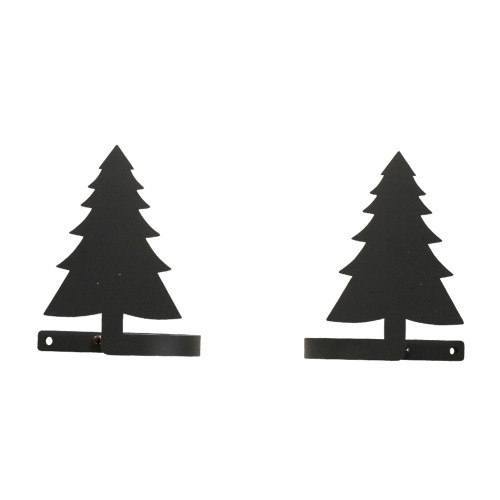 Pine Tree Curtain Tie Backs Pair