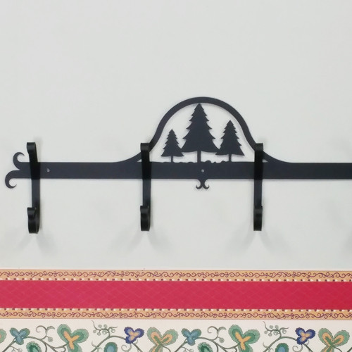 Pine Trees Coat Rack