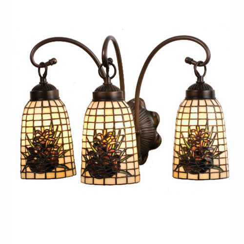 Pinecone Bliss Vanity Light - 3 Light
