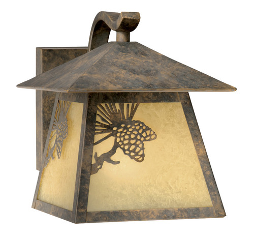 Pinecone Cabin Outdoor Wall Lamp - Small