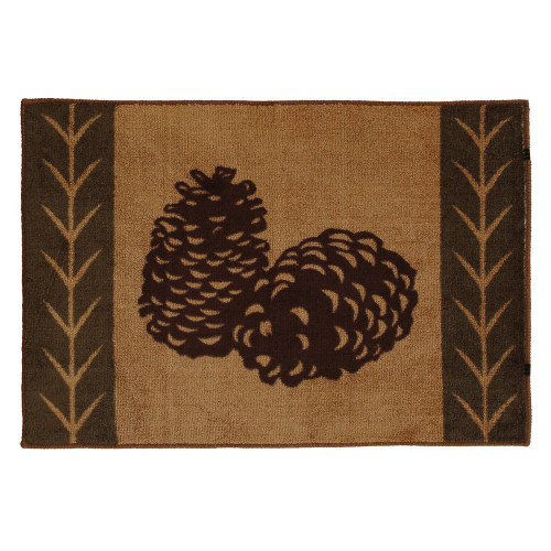 Pinecone Kitchen/Bath Rug