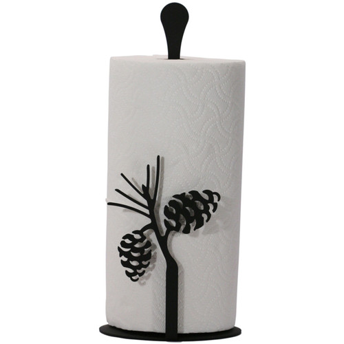 Pinecone Paper Towel Stand