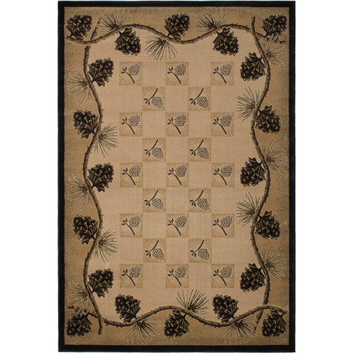 Pinecone Plethora Rug - 2 x 3