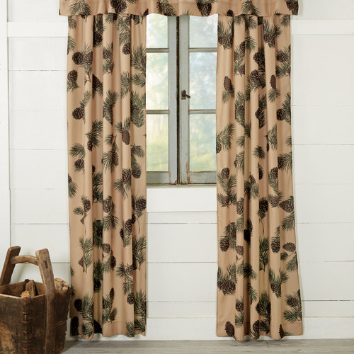 Pinecone Ridge Lined Drapes