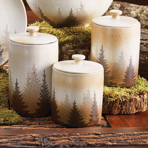 Pinewood Forest Canister Set