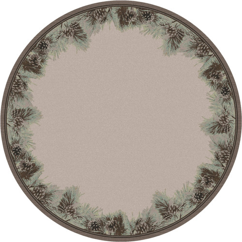 Pins and Needles Rug - 8 Ft. Round