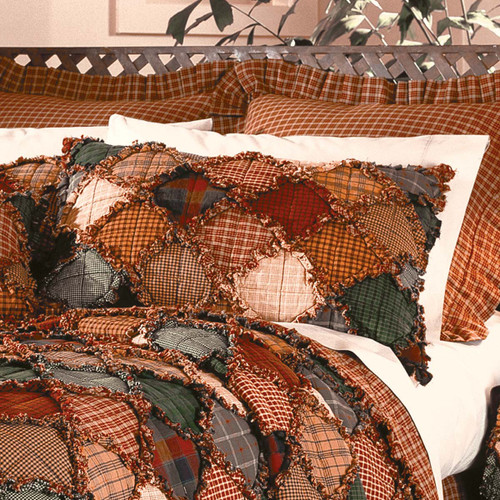 Plaid Blocks Standard Sham