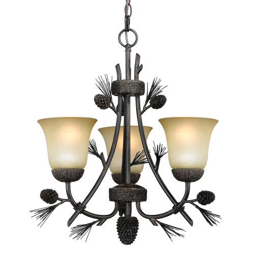 Ponderosa Small Chandelier