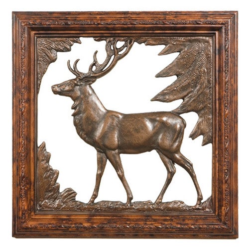 Proud Deer Silhouette Wall Art