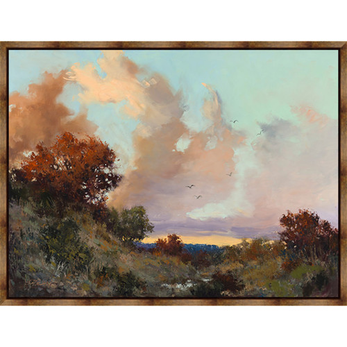 Quiet Evening in the Forest Wrapped Canvas