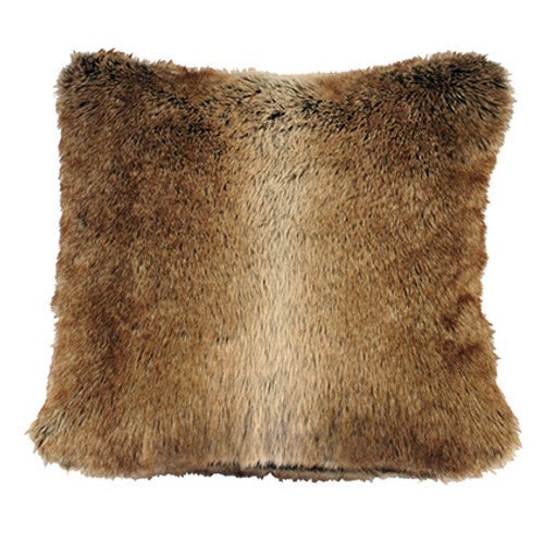 Rain Faux Chinchilla Fur Pillow