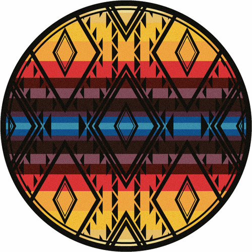 Rainmaker Bright Rug - 8 Ft. Round