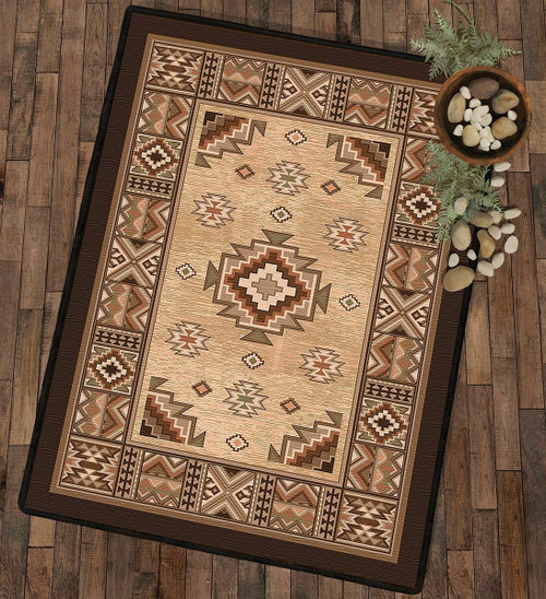 Sierra Canyon Tan Rug Collection