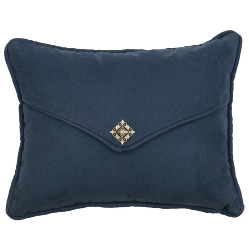 Redrock Canyon Navy Flap Pillow